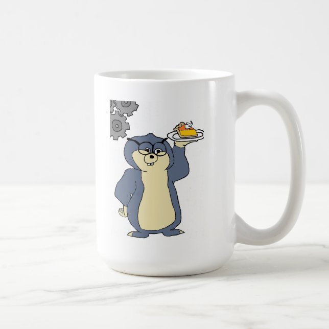Moles and Pi Mug (Right)