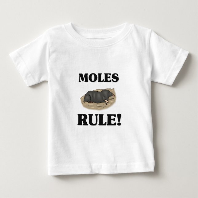 MOLES Rule! Baby T-Shirt (Front)