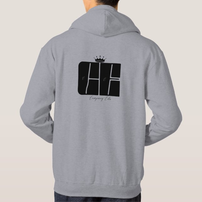 Moletom Company Edu minimalistico Hoodie (Back)