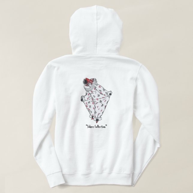 Moletom Like a Balloon White Hoodie (Design Back)