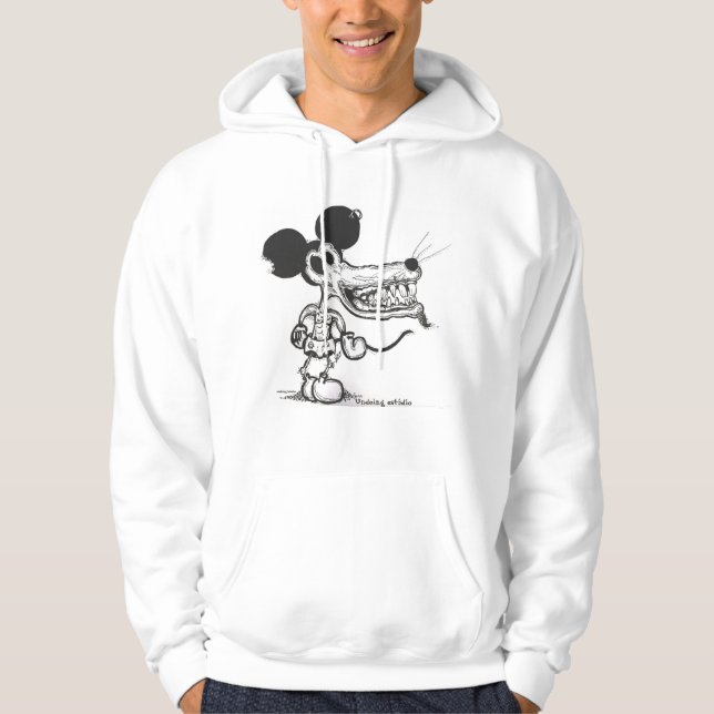 Moletom Mickey Monster by Undoing Studios.  Hoodie (Front)
