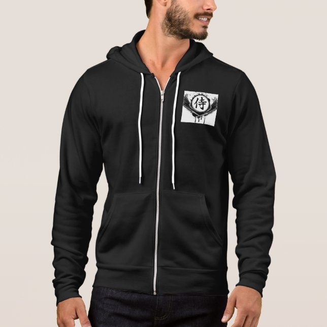 Moleton 100% cotton - Honour of samurai Hoodie (Front)