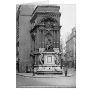 Moliere Fountain, 1844