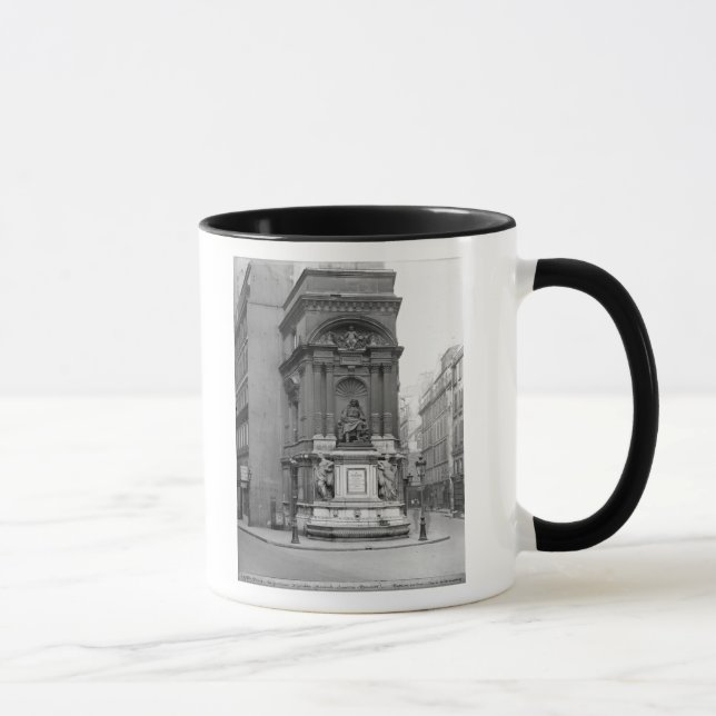 Moliere Fountain, 1844 Mug (Right)