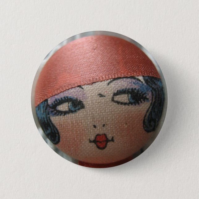 Molly 6 Cm Round Badge (Front)