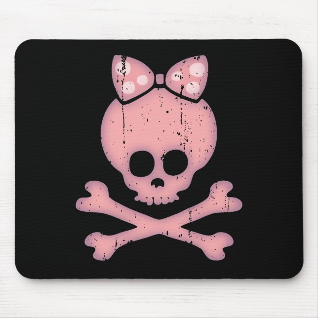 Molly Bow Dot Mouse Mat (Front)