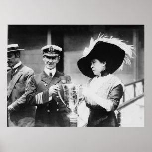 Molly brown rescue award titanic poster