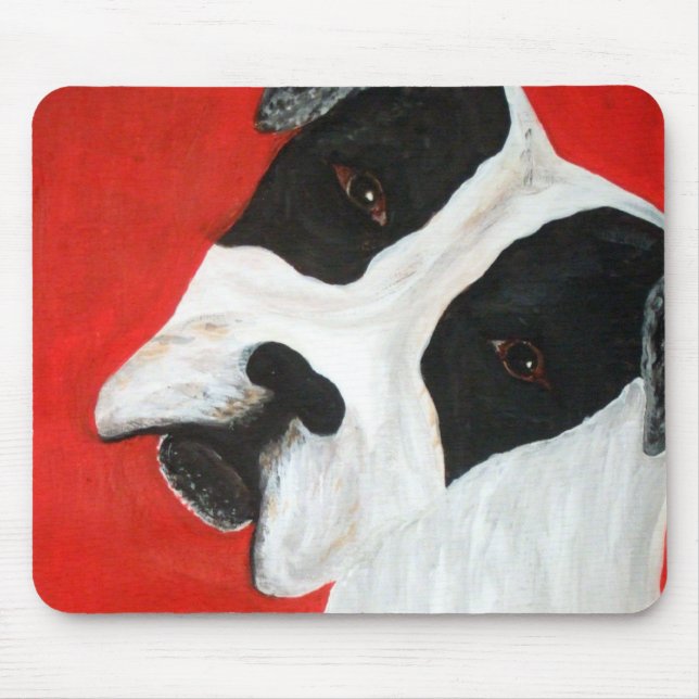 molly dog mouse mat (Front)