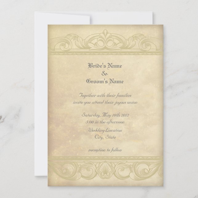 "molly harrison designs" invitation (Front)