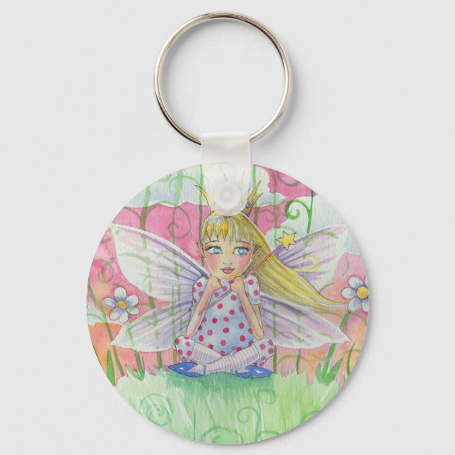 "molly harrison illustrations" key ring (Front)