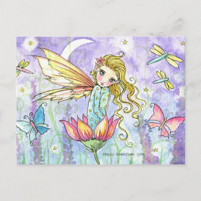 "molly harrison illustrations" postcard (Front)