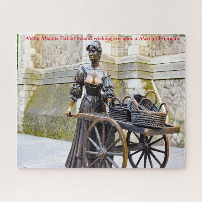 Molly Malone Dublin Ireland. Jigsaw Puzzle (Horizontal)