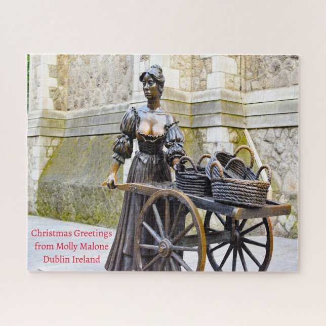 Molly Malone Dublin Ireland. Jigsaw Puzzle (Horizontal)