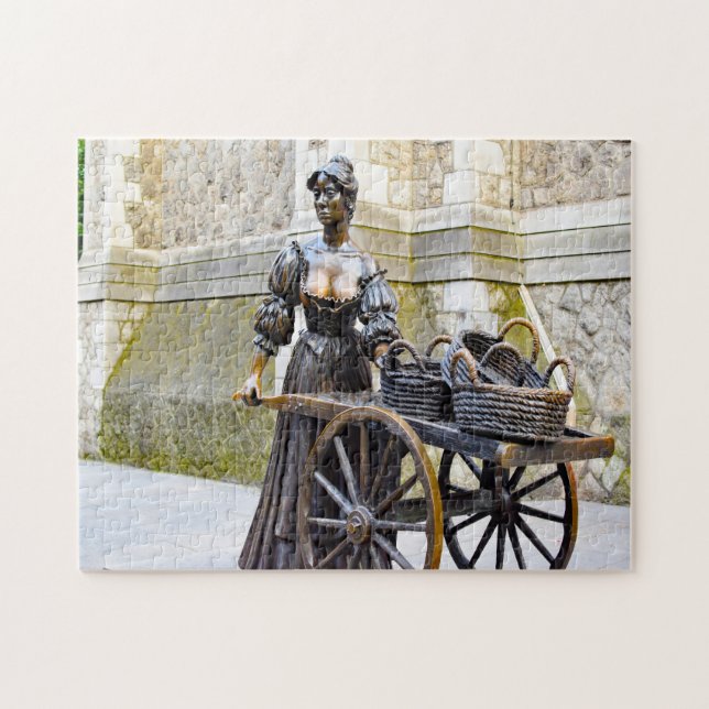 Molly Malone Dublin Ireland. Jigsaw Puzzle (Horizontal)