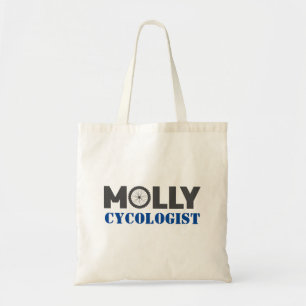 Molly Mountain Biker Tote Bag