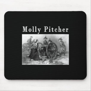Molly Pitcher Mary Ludwig American Revolutionary W Mouse Mat