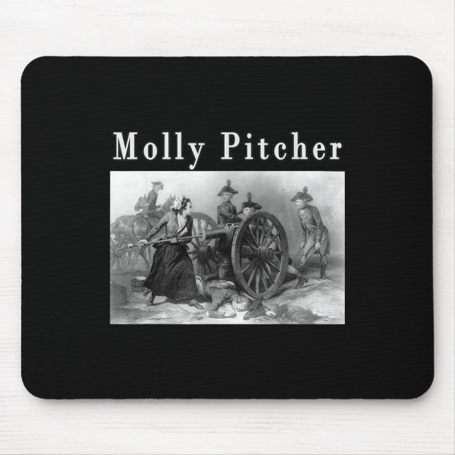 Molly Pitcher Mary Ludwig American Revolutionary W Mouse Mat (Front)