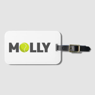 Molly Tennis Luggage Tag