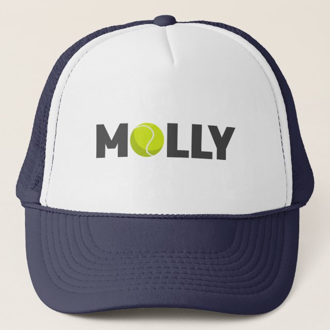 Molly Tennis Trucker Hat (Front)