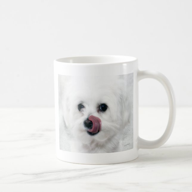 Molly the Maltese Coffee Mug (Right)