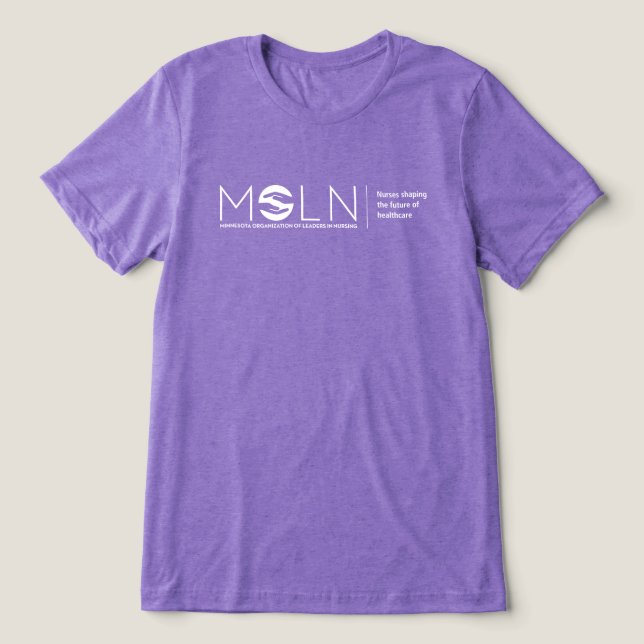 MOLN Dark Colour Tri-Blend T-Shirt Shirt (Design Front)