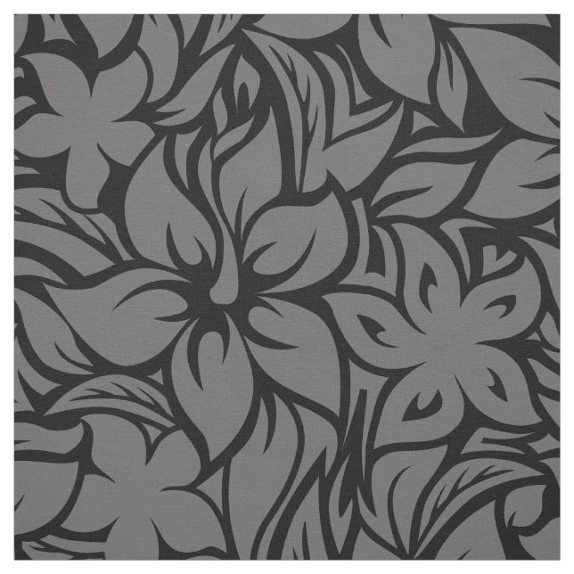Moloaa Bay Hawaiian Hibiscus Aloha Shirt Print Fabric (Swatch)