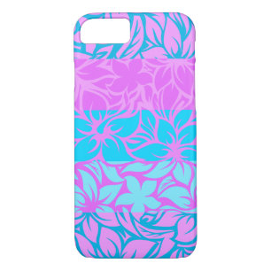 Moloaa Bay Hawaiian Striped Hibiscus iPhone 8/7 Case