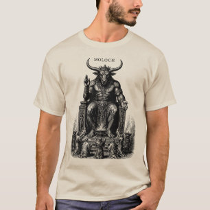 Moloch The Goetic Bull Ascends T-Shirt