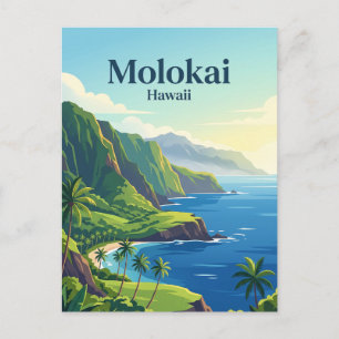 Molokai Hawaii Postcard