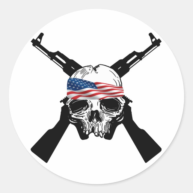 Molon Labe Baby Classic Round Sticker (Front)