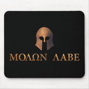 Molon Labe (Come and Get It) Mouse Mat
