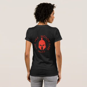 Molon Labe Come and Take Spartan Helmet T-Shirt