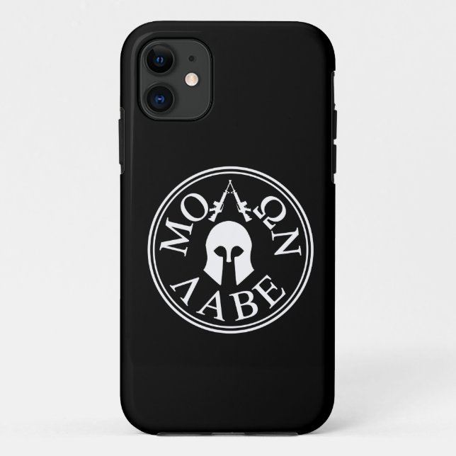 Molon Labe, Come and Take Them Case-Mate iPhone Case (Back)