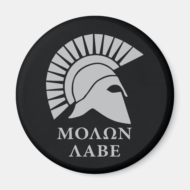 Molon Labe, come and take them! Magnet (Front)