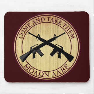 Molon Labe (Come and Take Them) Mouse Mat