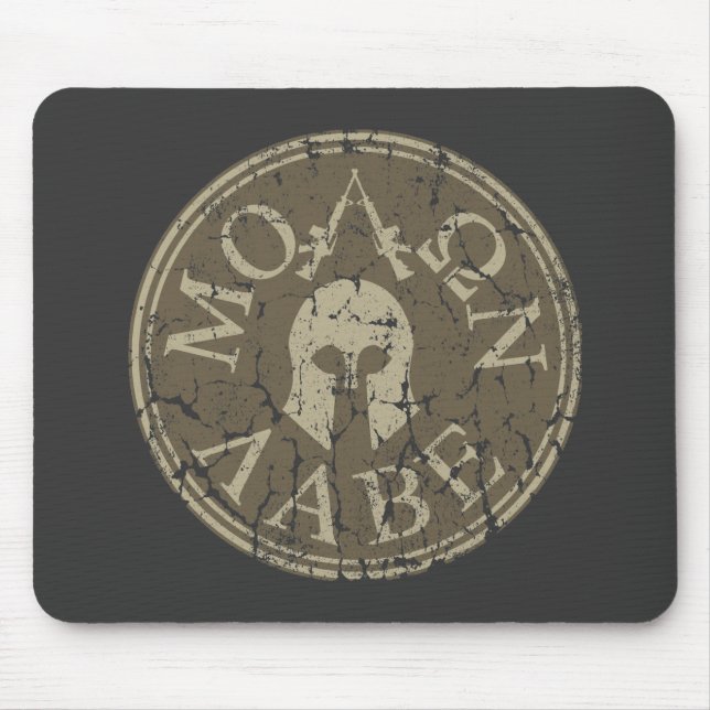 Molon Labe, Come and Take Them Mouse Mat (Front)