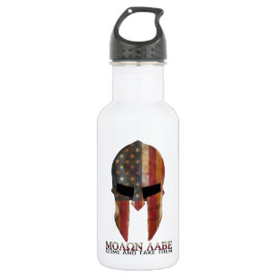 Molon Labe - Come and Take Them USA Spartan 532 Ml Water Bottle