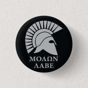 Molon Labe , come and take them vers01 3 Cm Round Badge