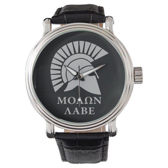 Molon Labe, come and take them vers01 Watch (Front)