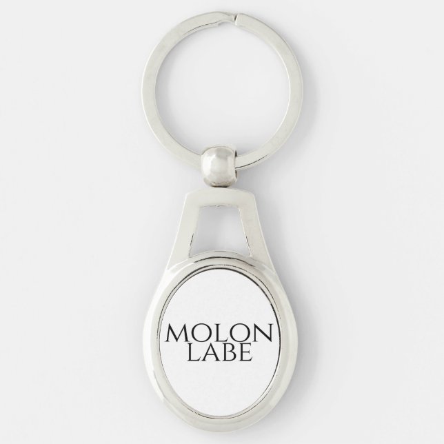 Molon Labe Key Ring (Front)