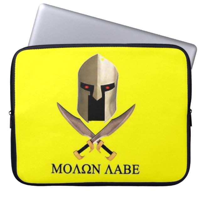 MOLON LABE LAPTOP SLEEVE (Front)