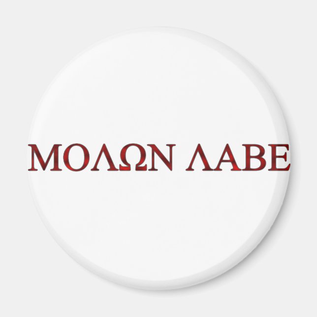 Molon Labe Magnet (Front)