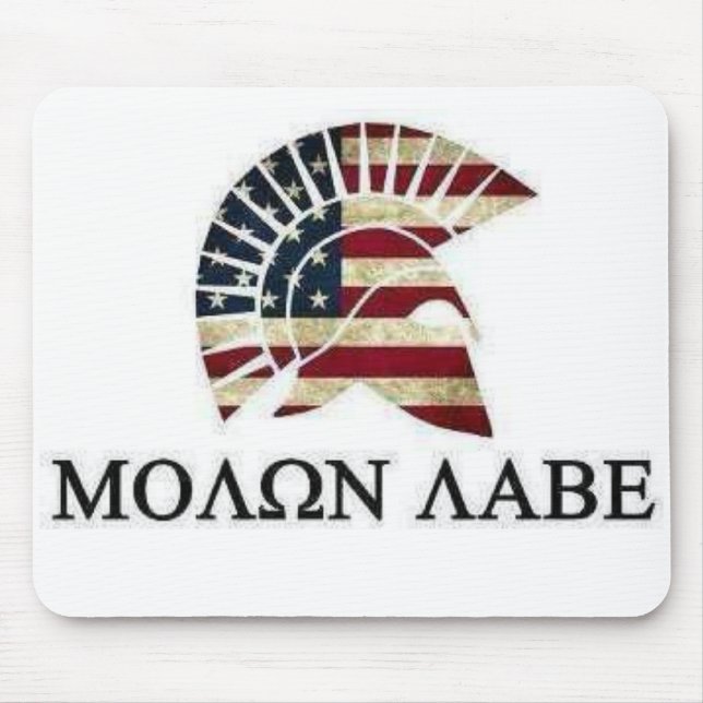 MOLON LABE MOUSE MAT (Front)