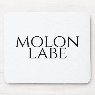 Molon Labe Mouse Mat