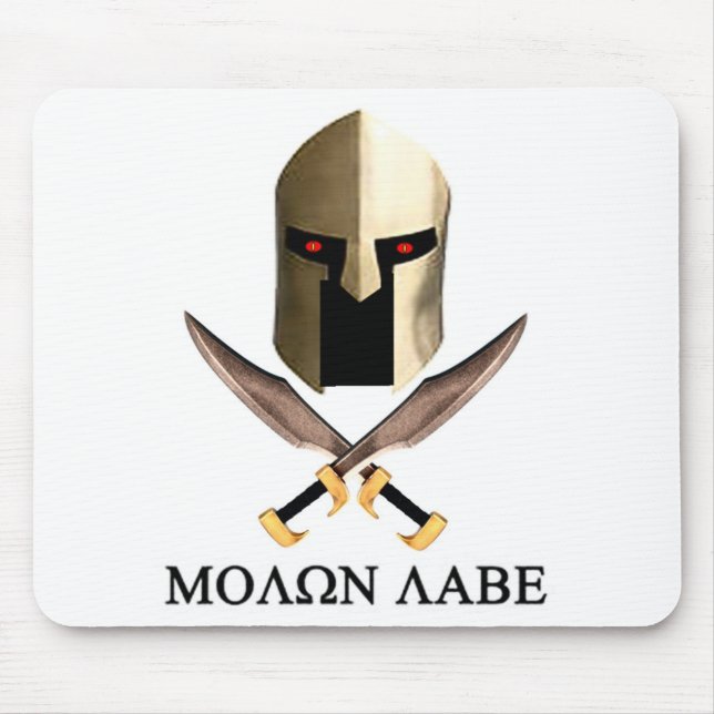 MOLON LABE MOUSE MAT (Front)