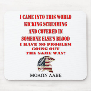 MOLON LABE MOUSE MAT