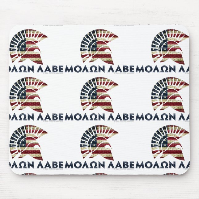 Molon Labe! Mouse Mat (Front)
