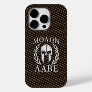 Molon Labe Spartan Helmet Laurels Case-Mate iPhone 14 Pro Case