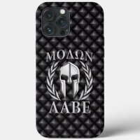 Molon Labe Spartan Helmet Laurels