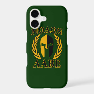 Molon Labe Spartan Mask Laurels Gold